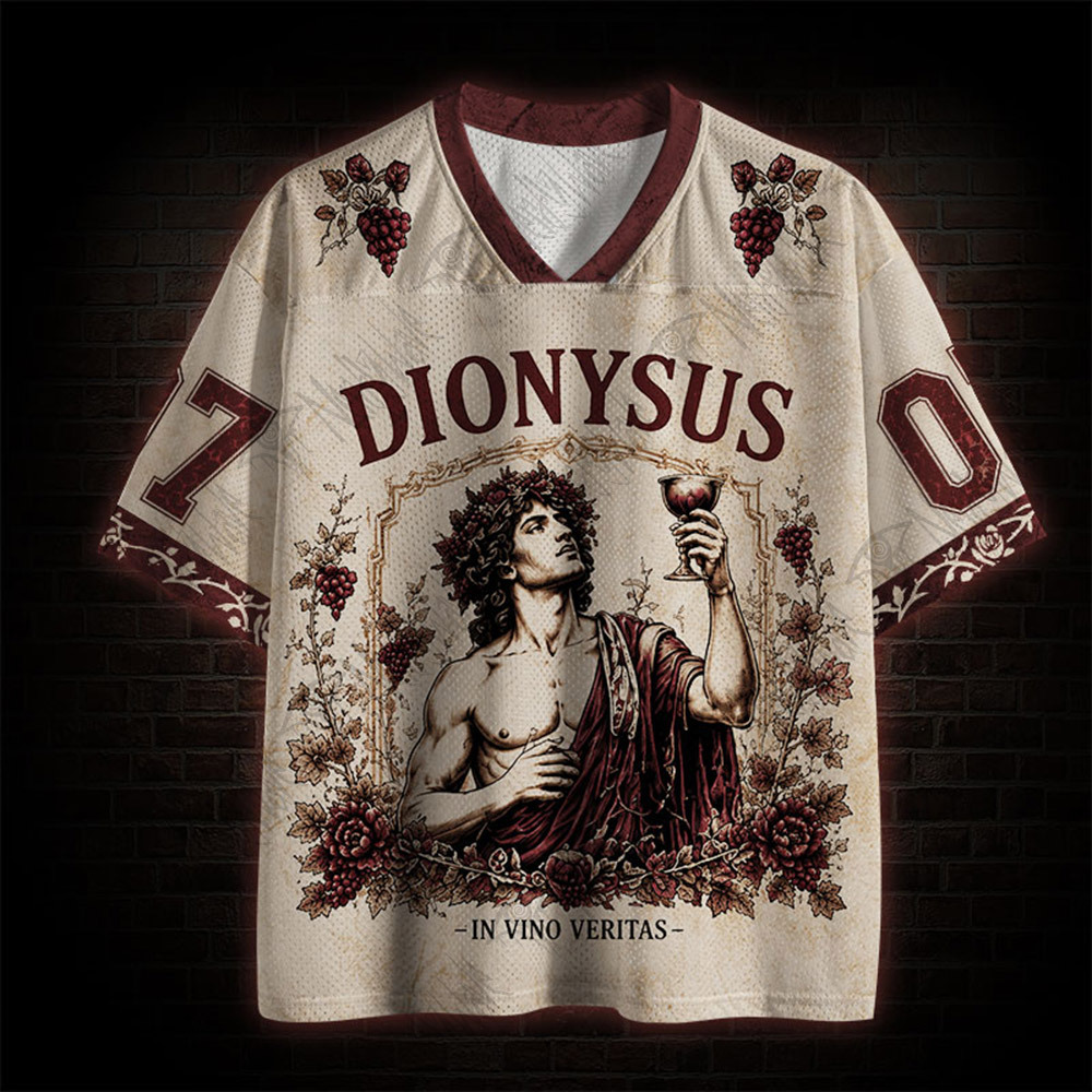 Dionysus Greek Mythology Mesh Jersey