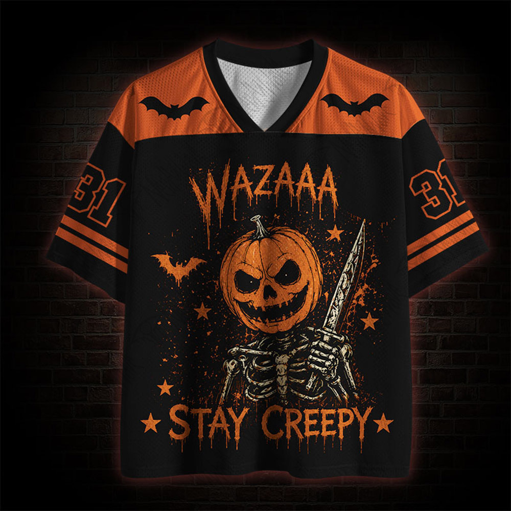 Wazaaa Stay Creepy Mesh Jersey