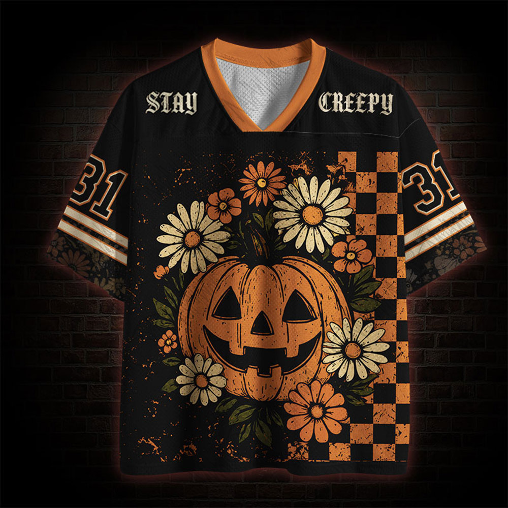 Stay Creepy Mesh Jersey
