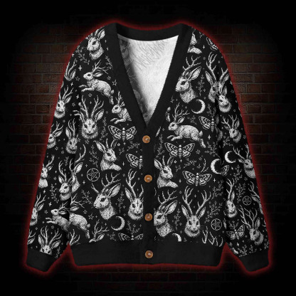 Jackalope Cardigan Sweater