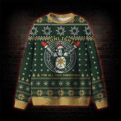 Sunlight for All This Christmas Ugly Sweatshirts