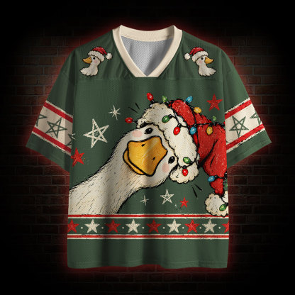 Santa Goose Mesh Jersey