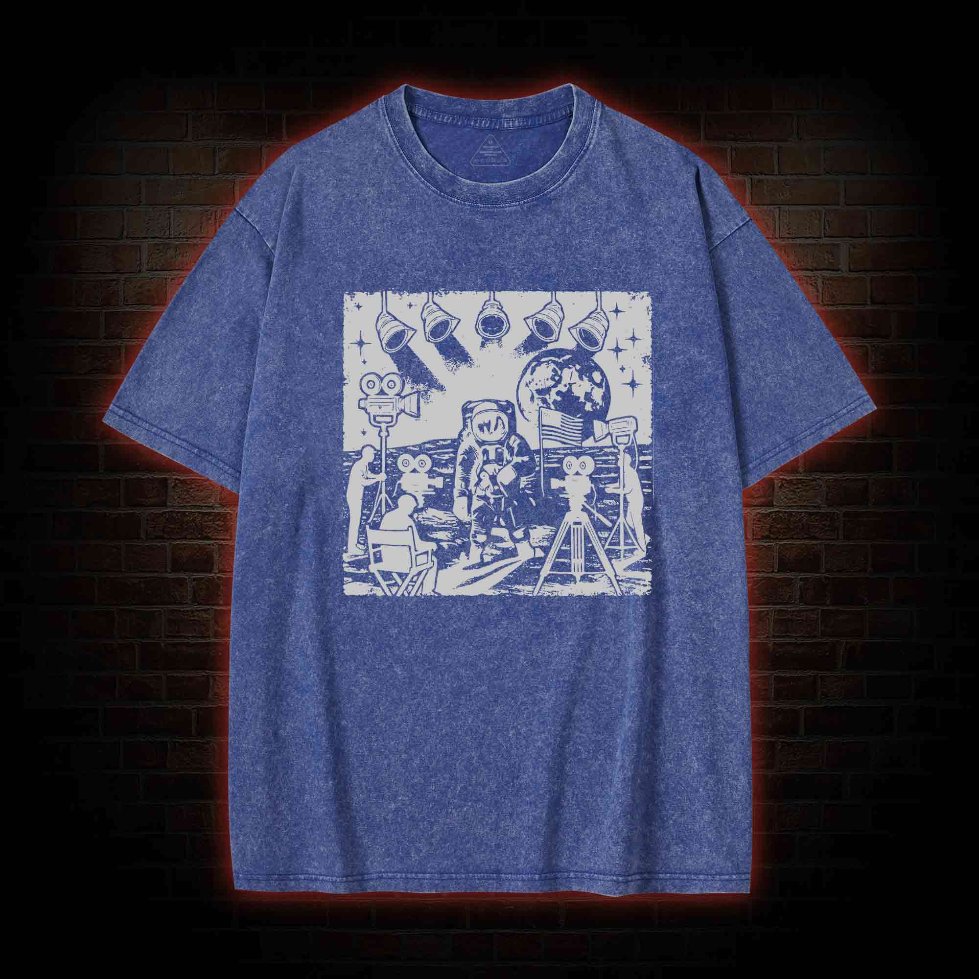 Moon Landing Washed T-shirt