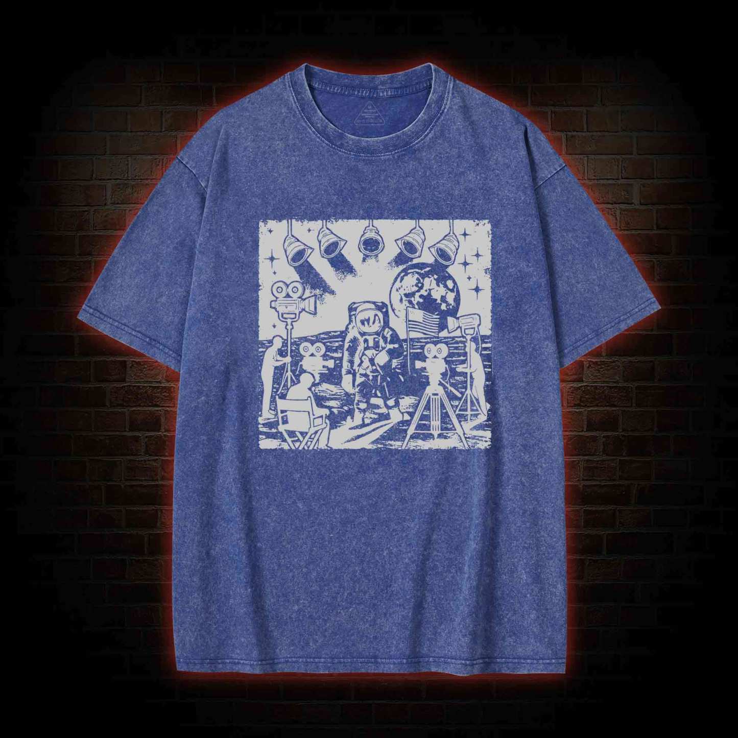 Moon Landing Washed T-shirt