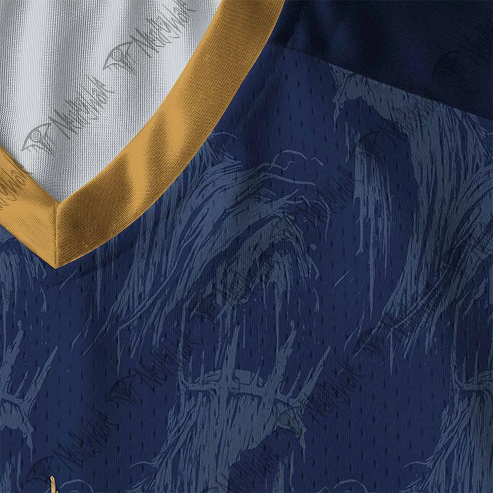 The King in Yellow V-Neck Long Sleeve Jersey