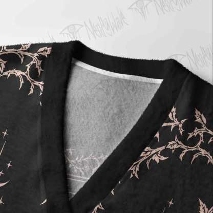 The Death Tarot Card Cardigan Sweater