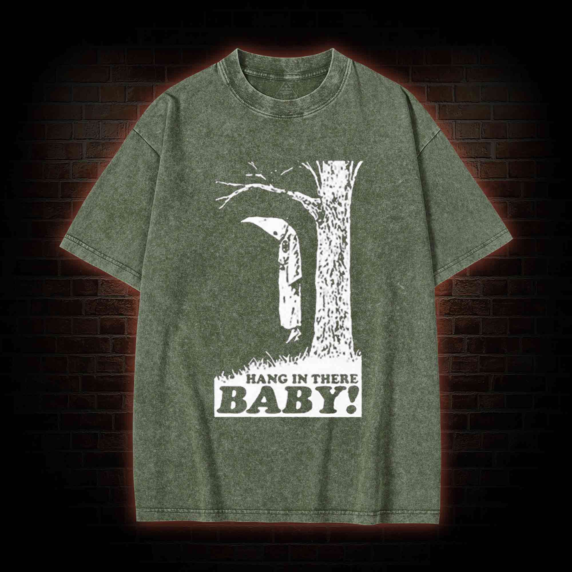 Funny The Hanging Klansman Washed T-Shirt