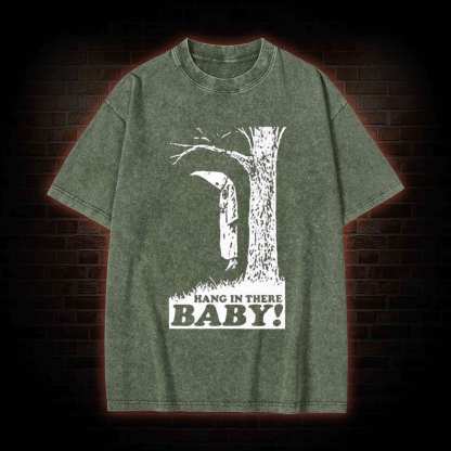 Funny The Hanging Klansman Washed T-Shirt