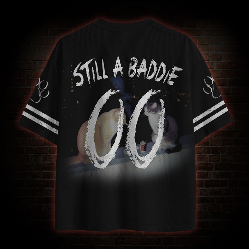 Even Baddies Get Saddies Mesh Jersey