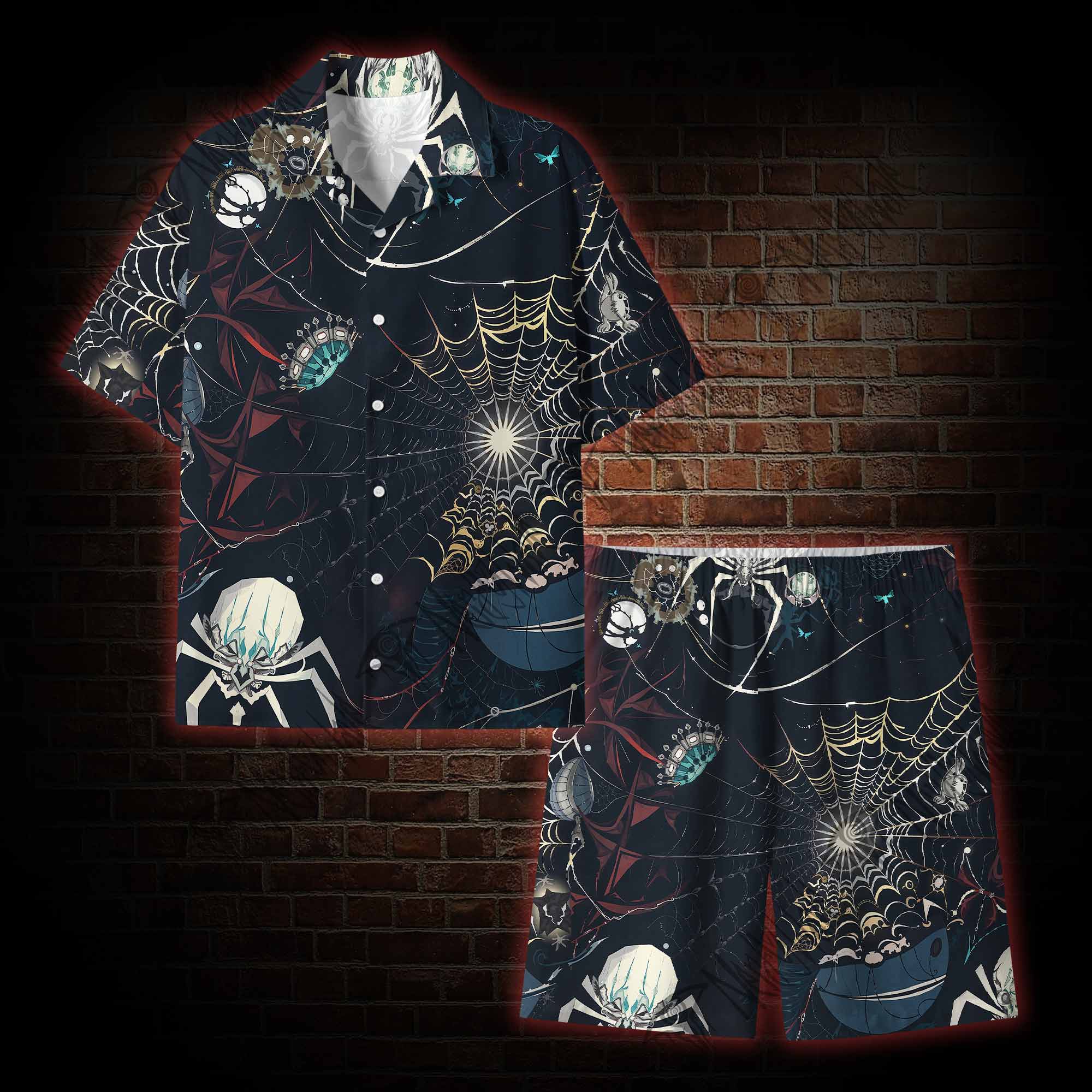 Shadowy Spiders Graphic Resort Set