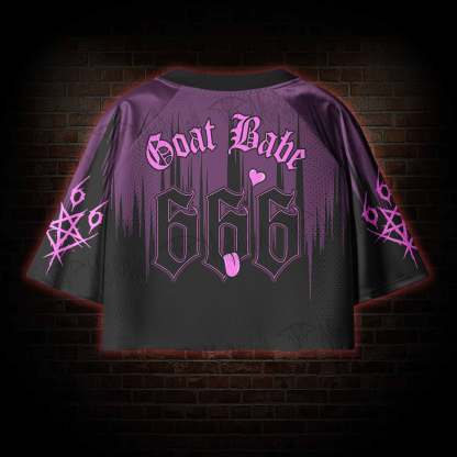 Goat Babe Women's Cropped Mesh Jersey