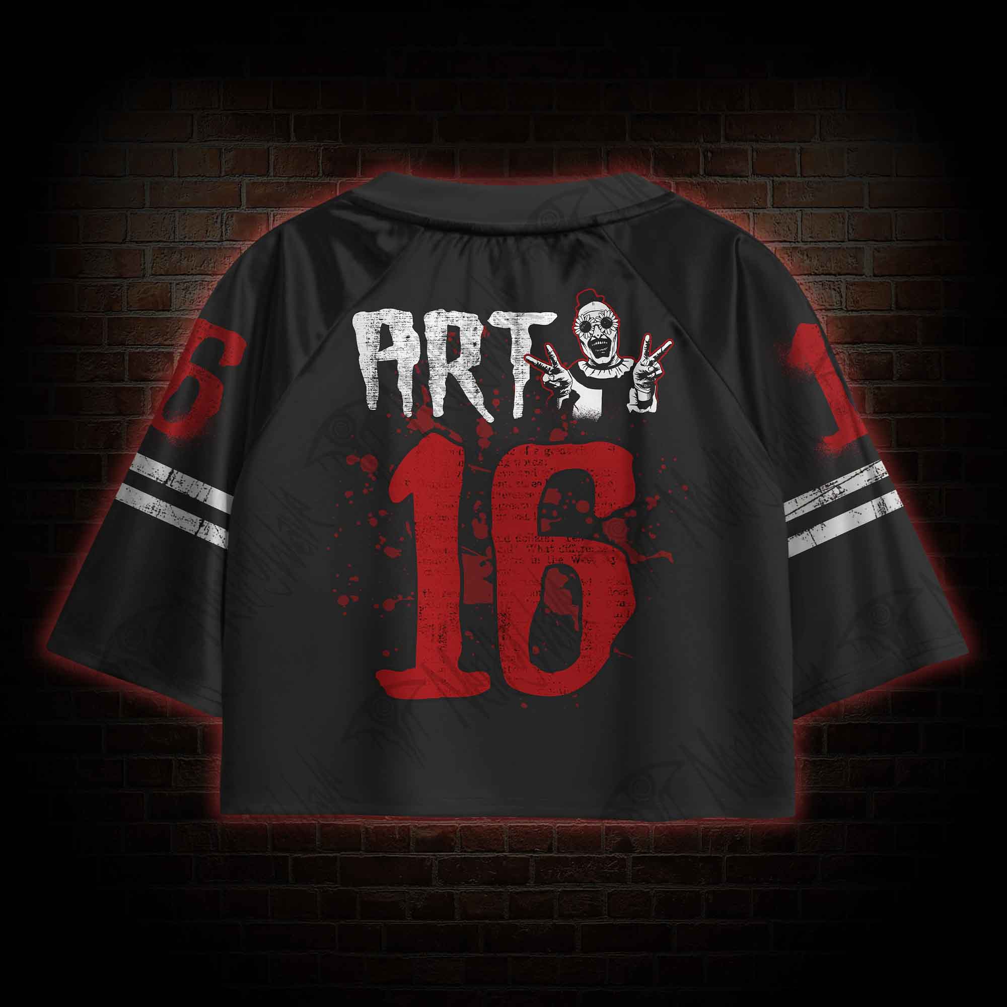 Art 16 Crop Sports Jersey