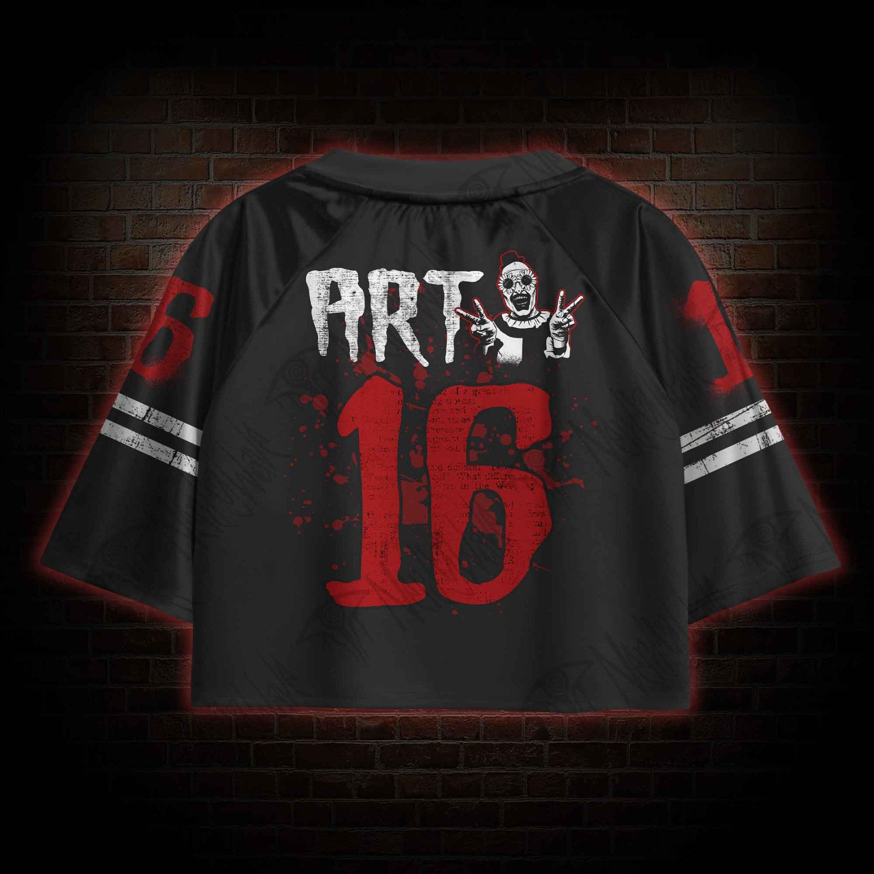 Art 16 Crop Sports Jersey