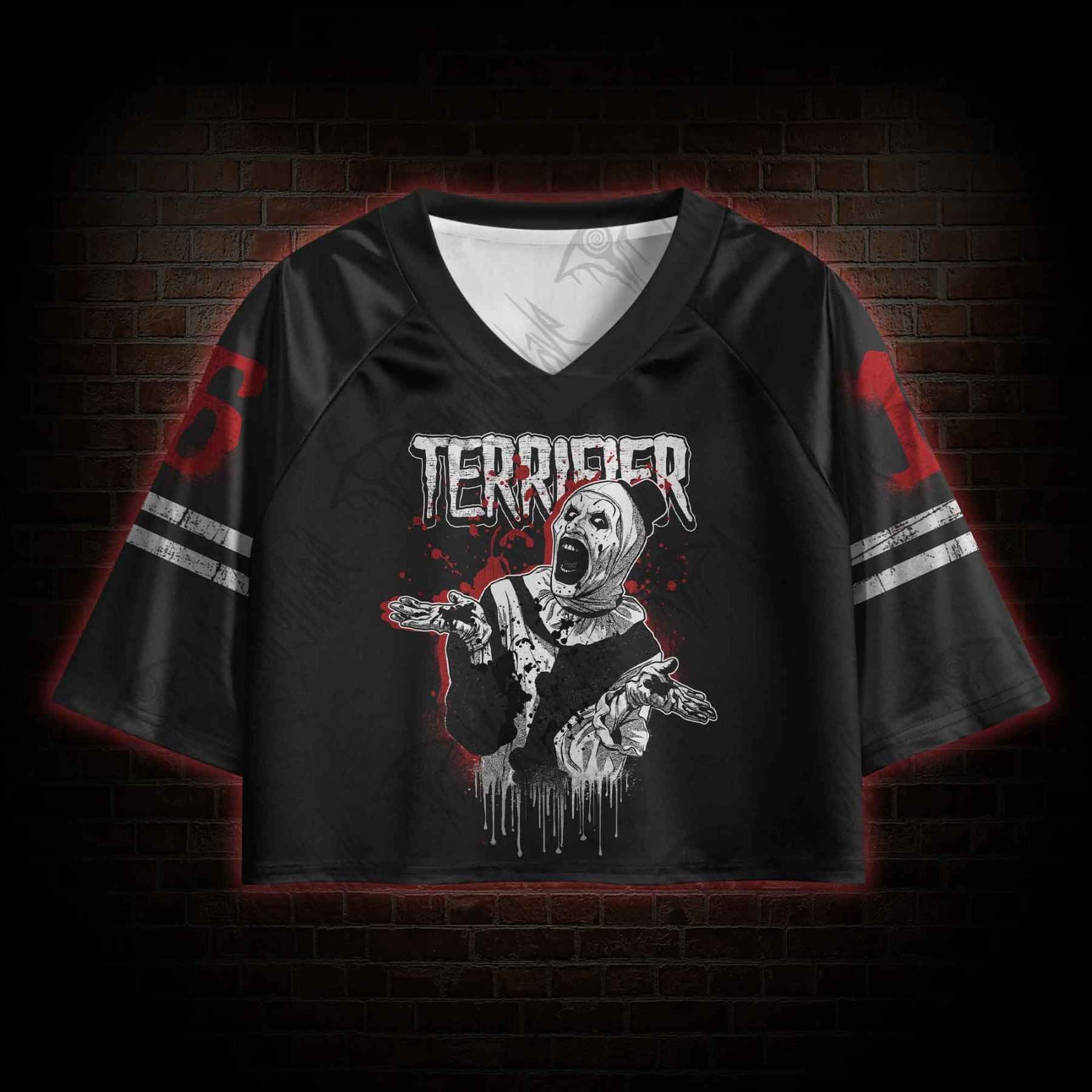 Art 16 Crop Sports Jersey