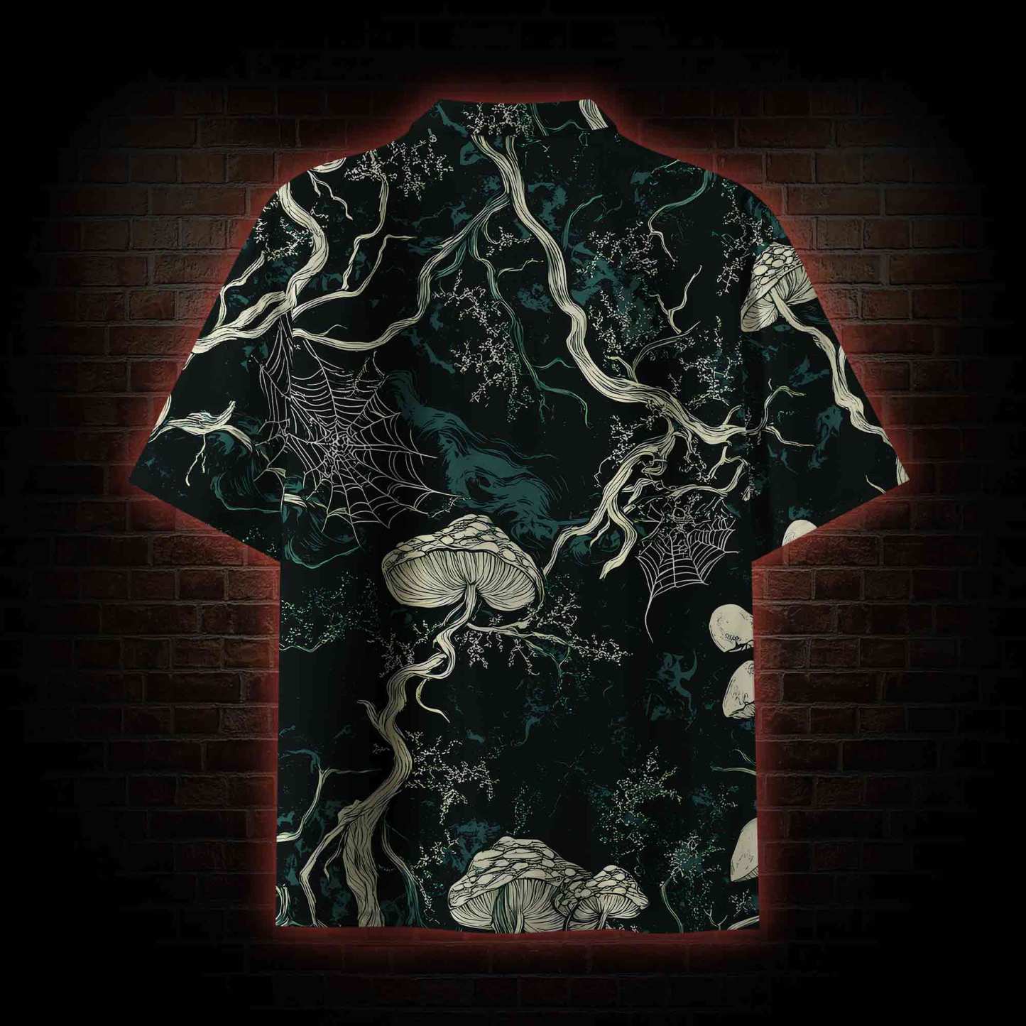 Mysterious Dark Forest Hawaiian Shirt