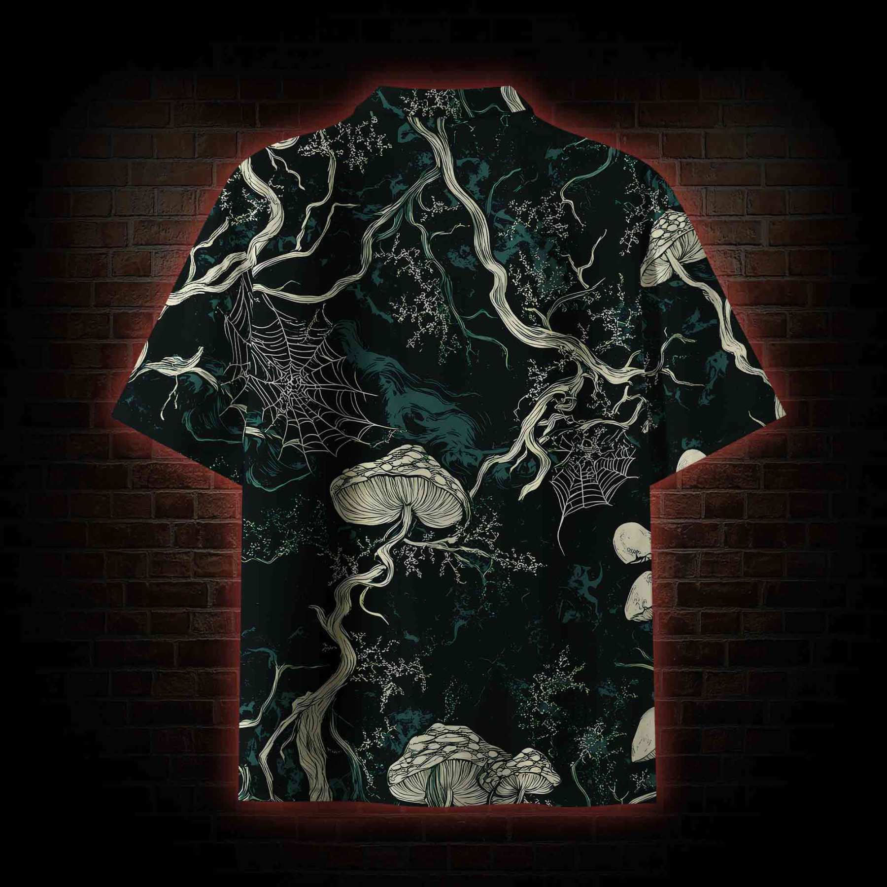 Mysterious Dark Forest Hawaiian Shirt
