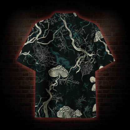 Mysterious Dark Forest Hawaiian Shirt