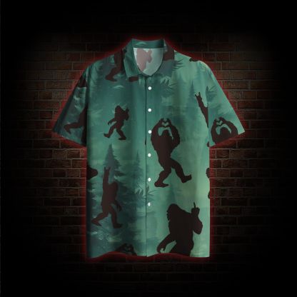 Bigfoot Hawaiian Shirt