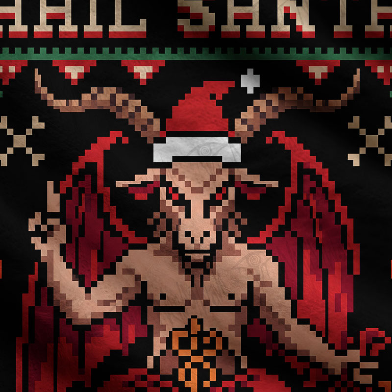 Hail Santa Christmas Ugly Sweatshirts