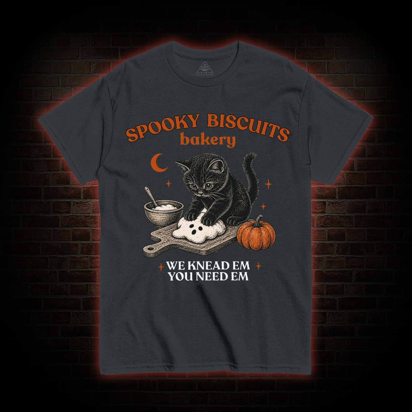 Spooky Biscuits Bakery T-shirt