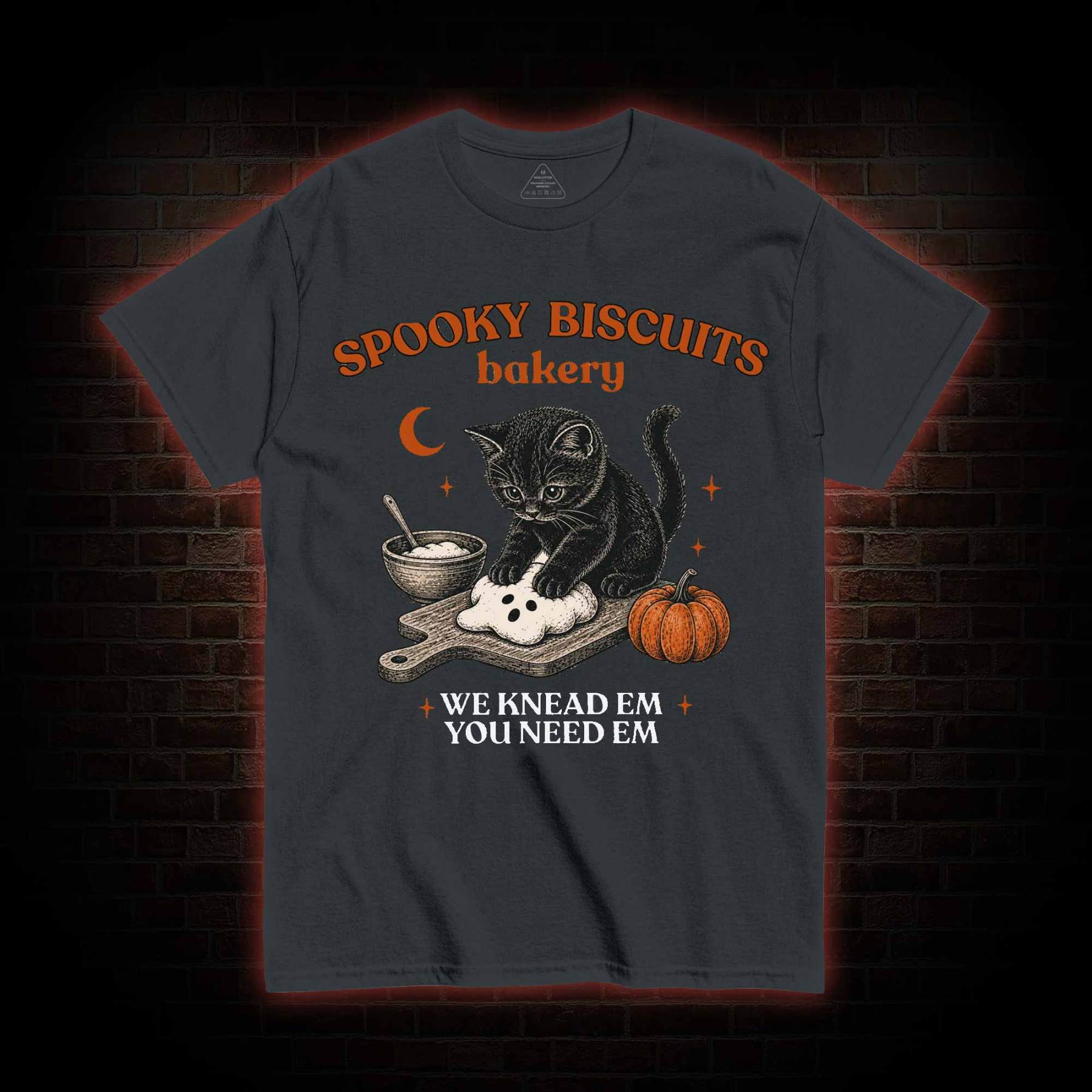 Spooky Biscuits Bakery T-shirt