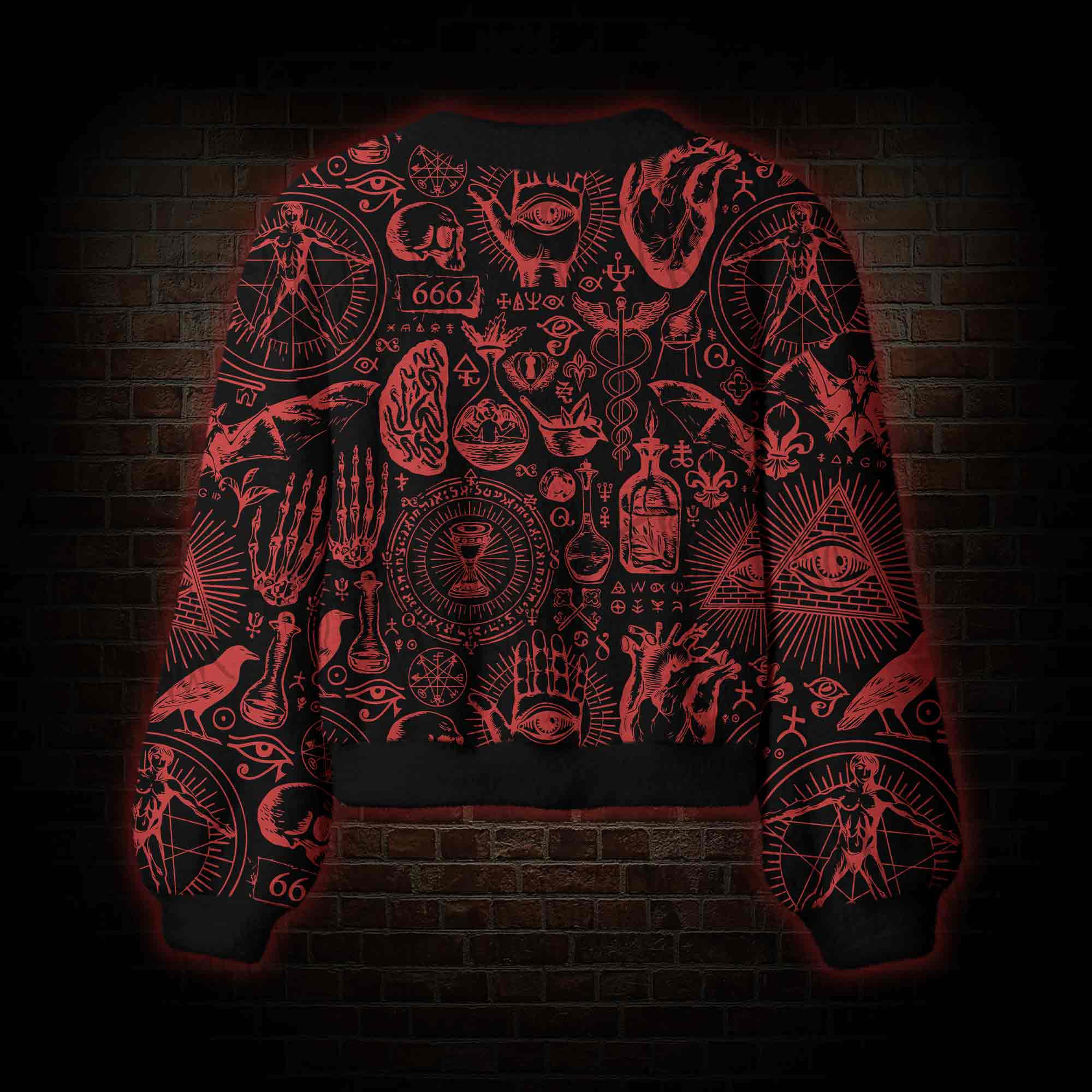 Occultism Women's Cardigan Sweater