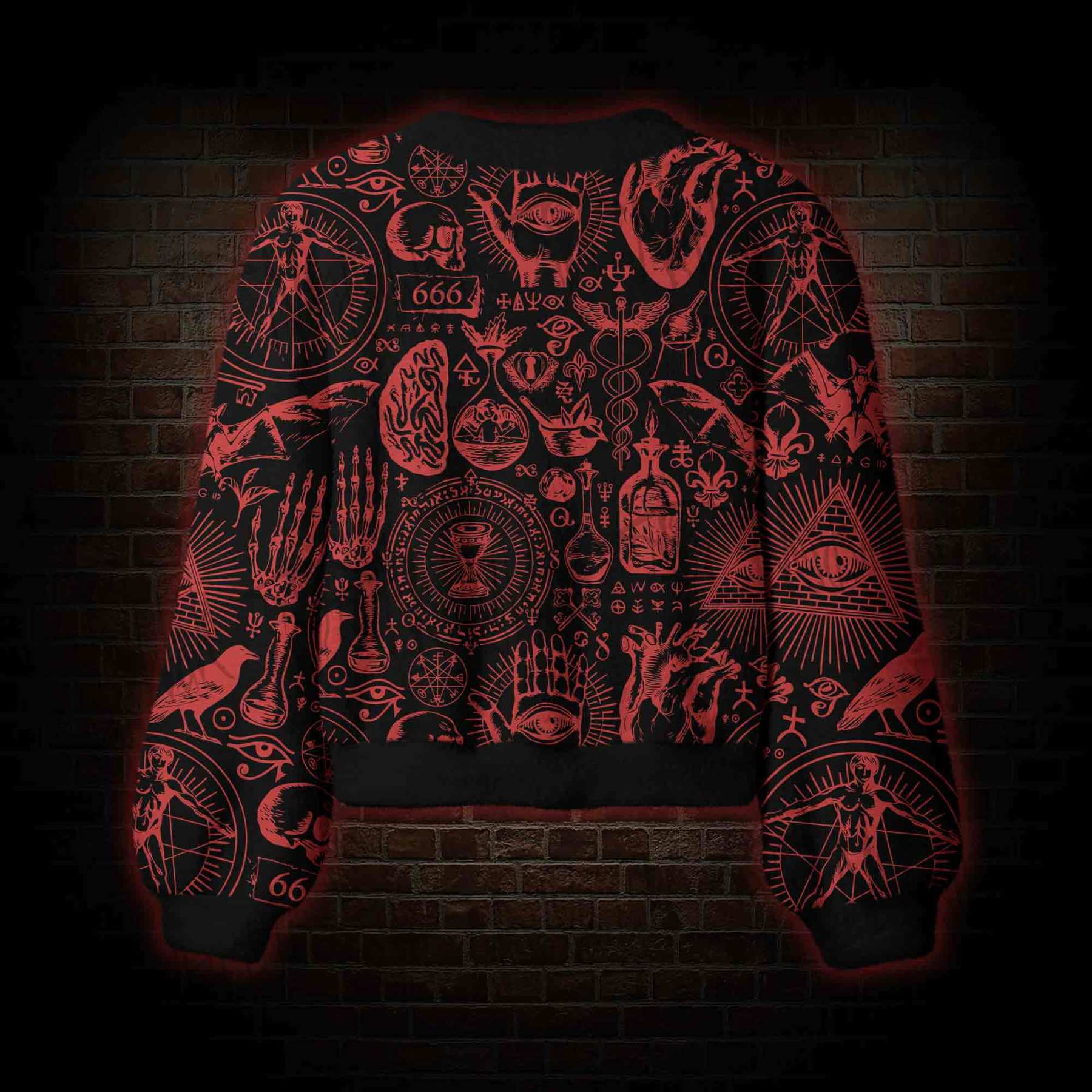 Occultism Women's Cardigan Sweater
