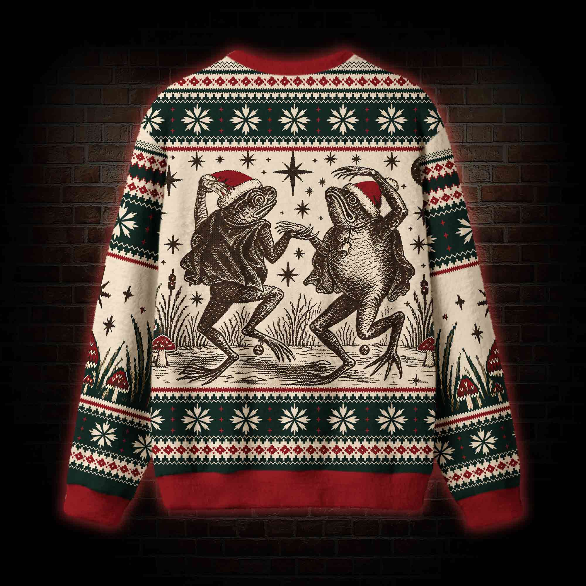 Mystic Frog Gathering Ugly Sweatshirts