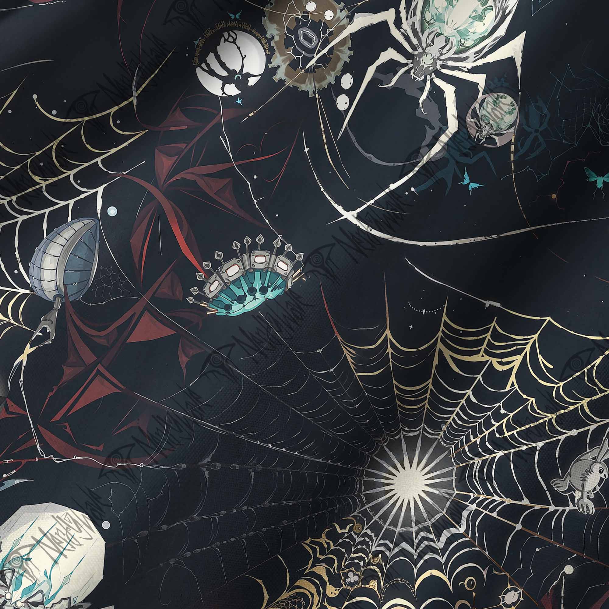 Shadowy Spiders Graphic Resort Set