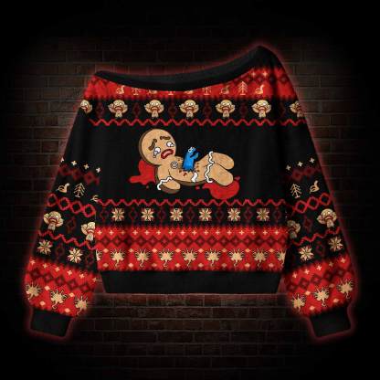 Infant Off Shoulder Ugly Sweater