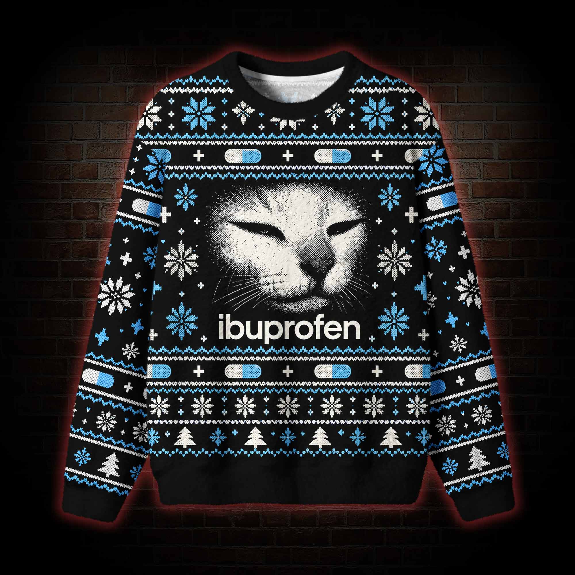 Ibuprofen Ugly Sweatshirts