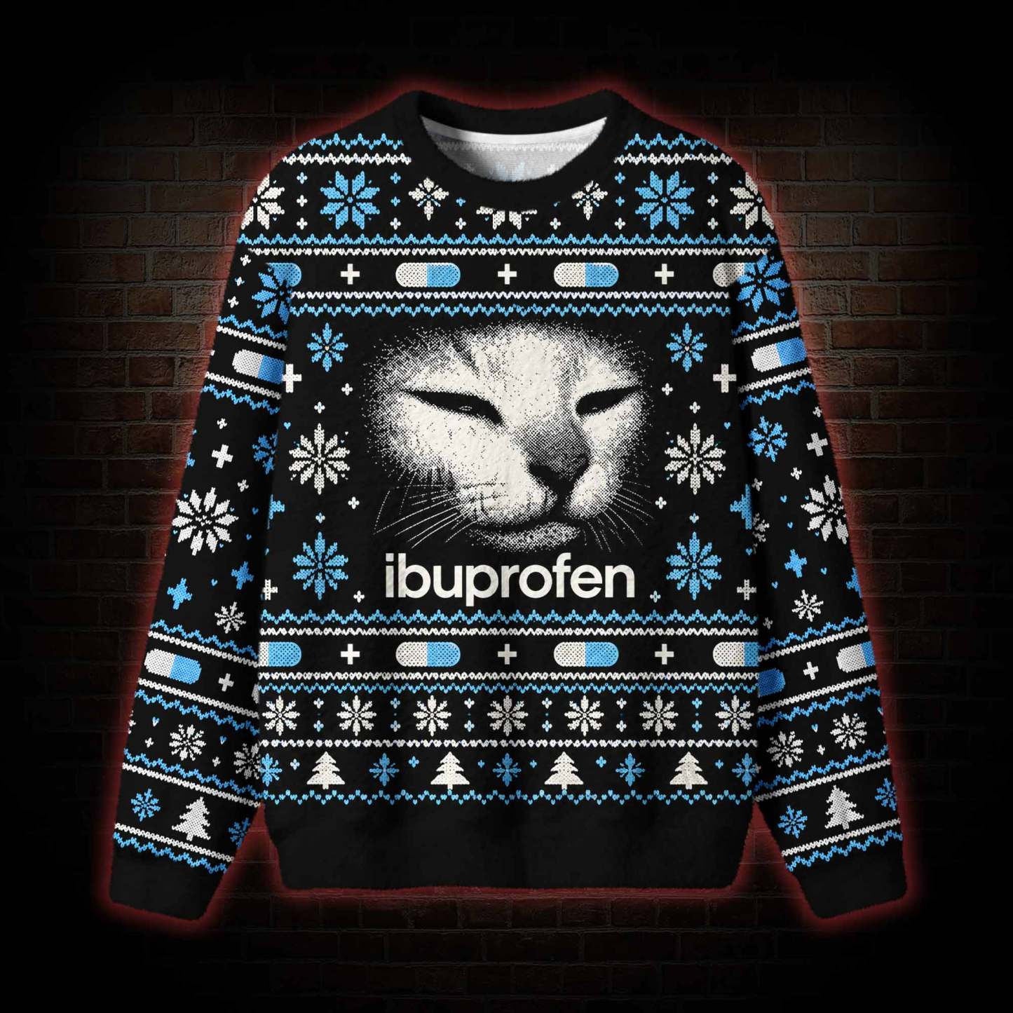 Ibuprofen Ugly Sweatshirts
