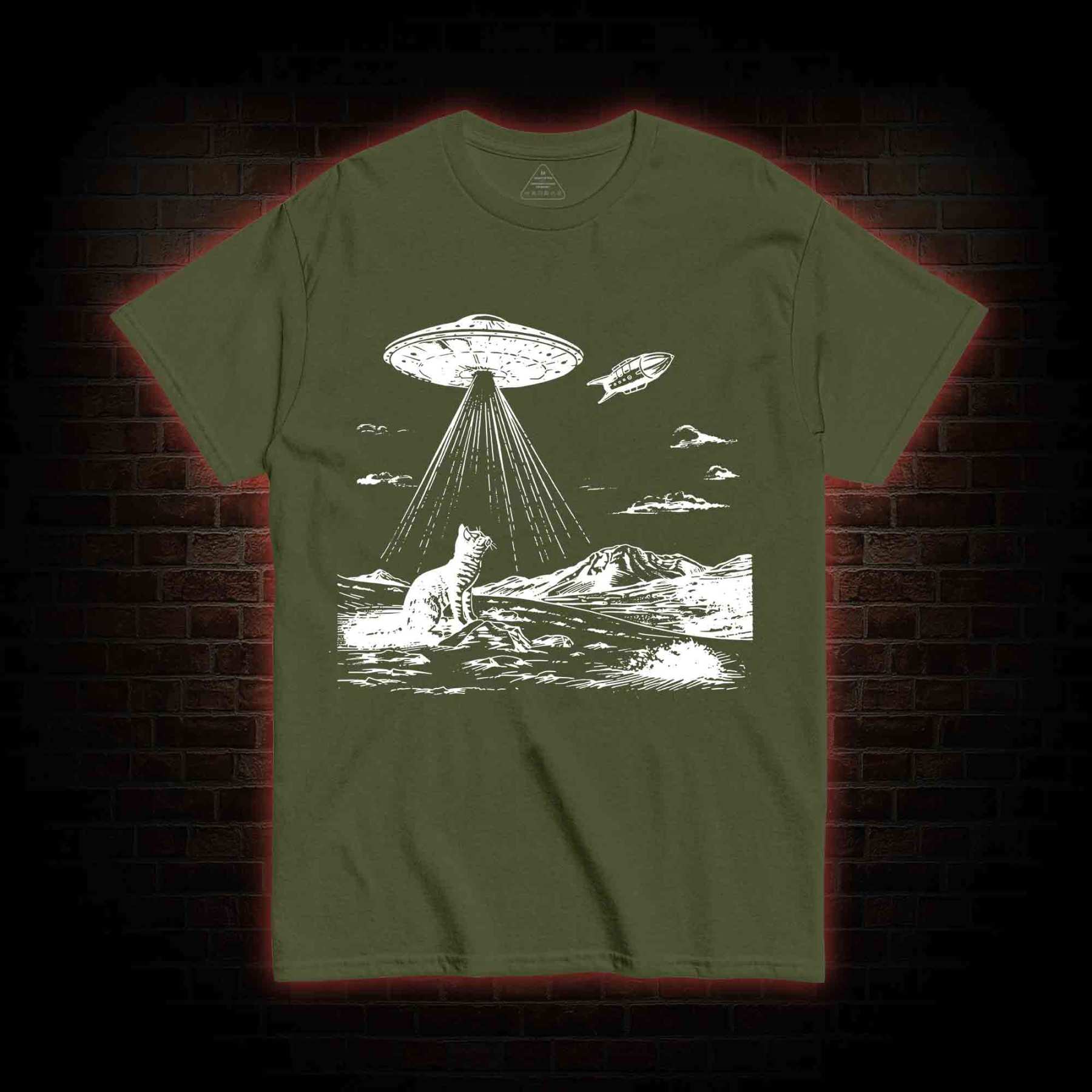 Ufo Cat T-shirt