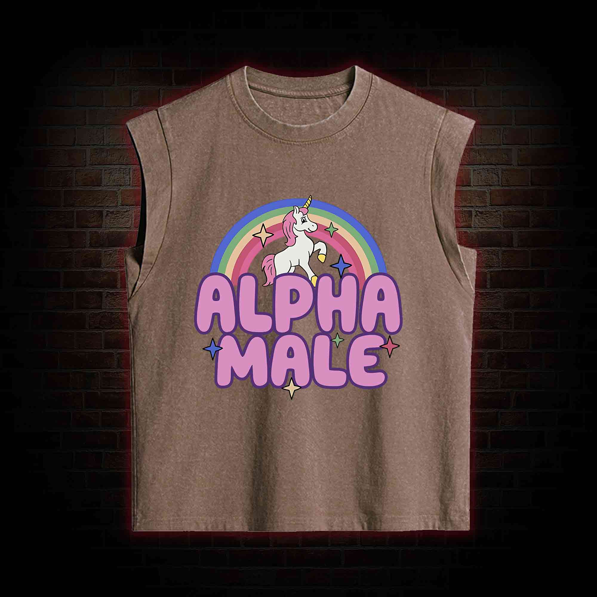 Alpha Male  Women's Washed Tank Top