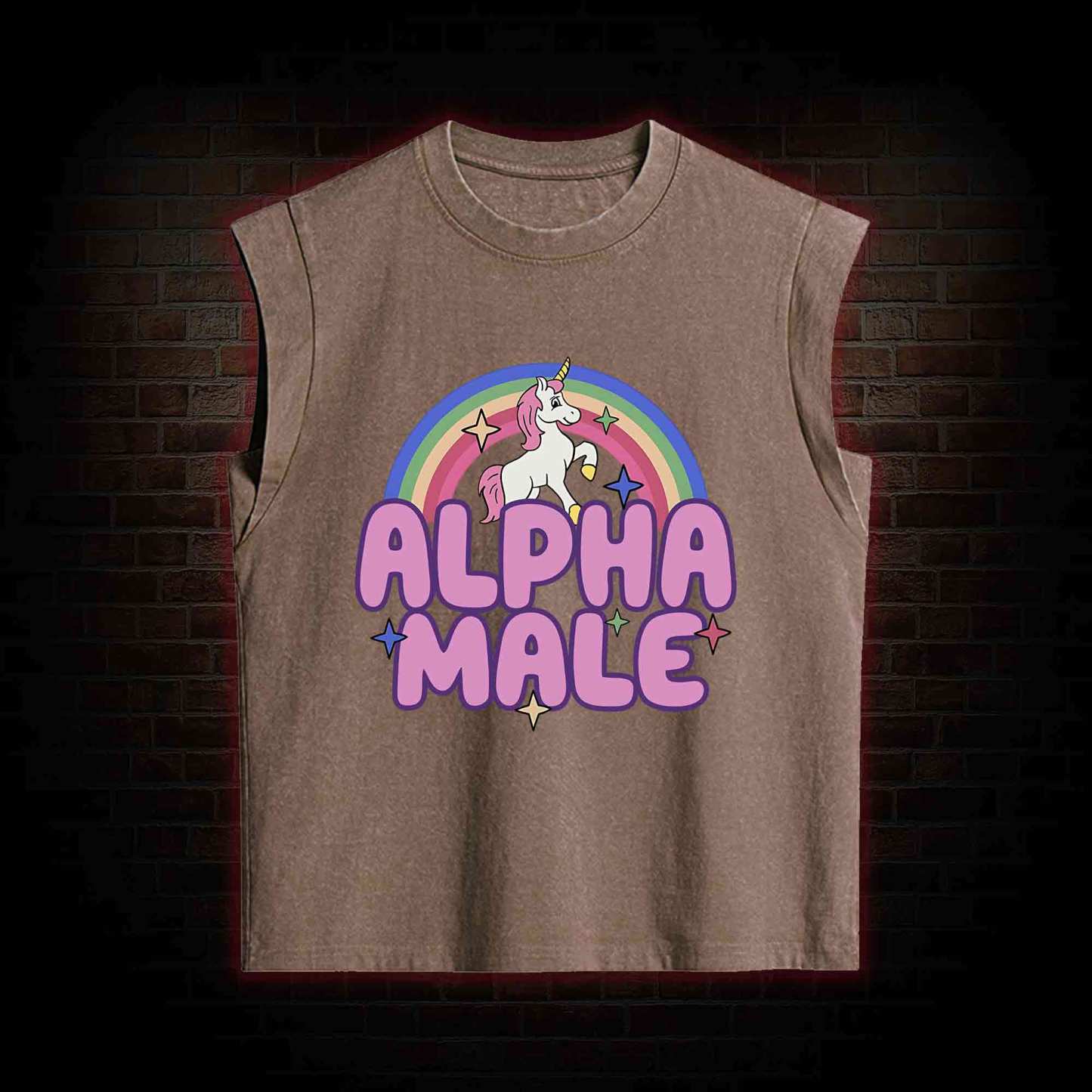 Alpha Male  Women's Washed Tank Top