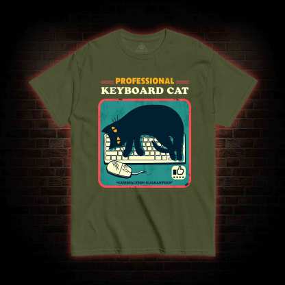 Professional Keyboard Cat T-shirt