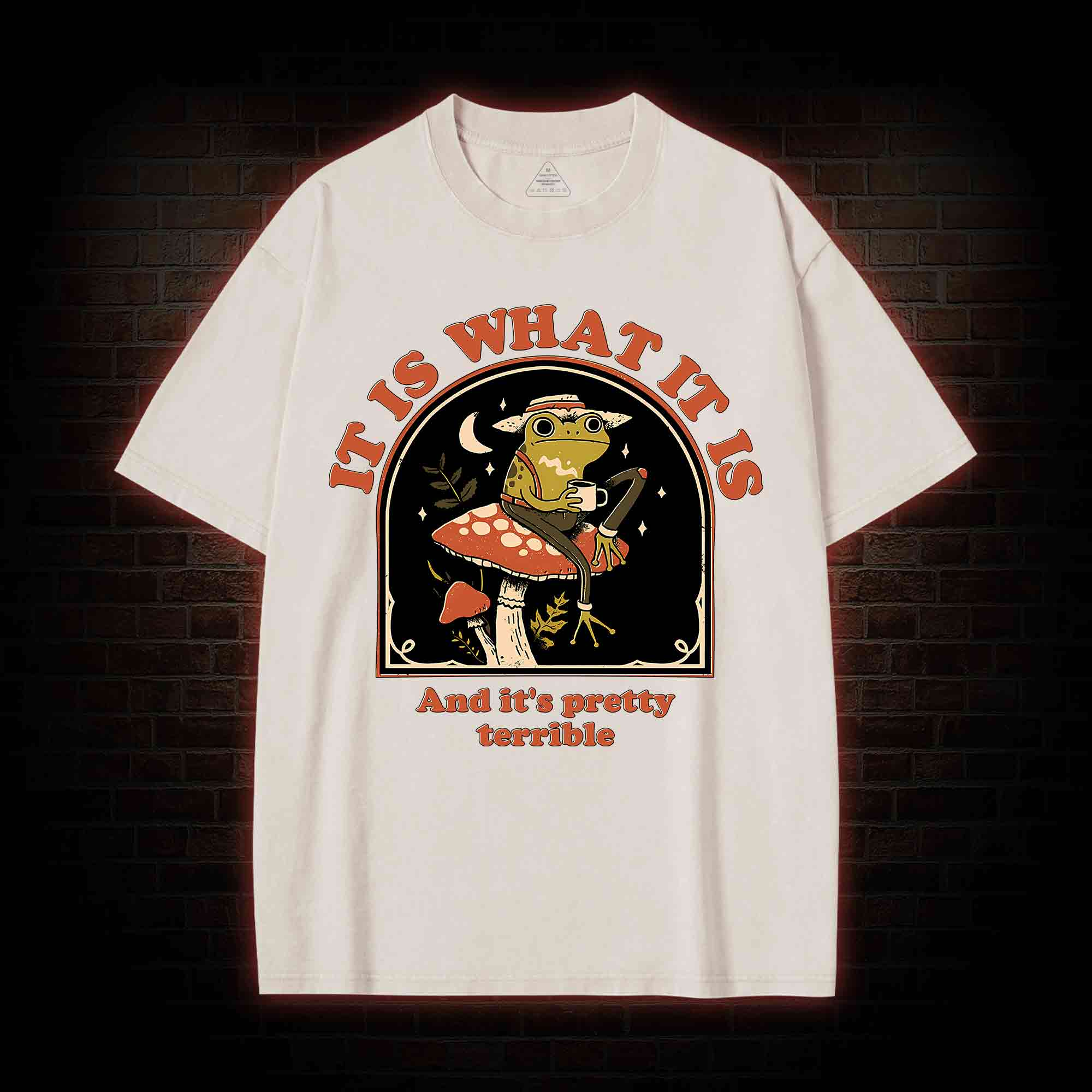 It Is What It Is Washed T-shirt