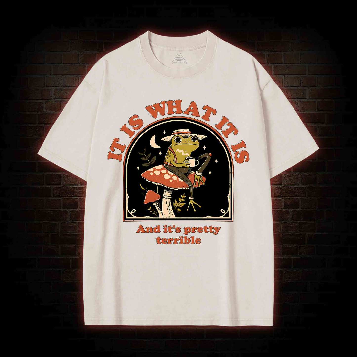 It Is What It Is Washed T-shirt
