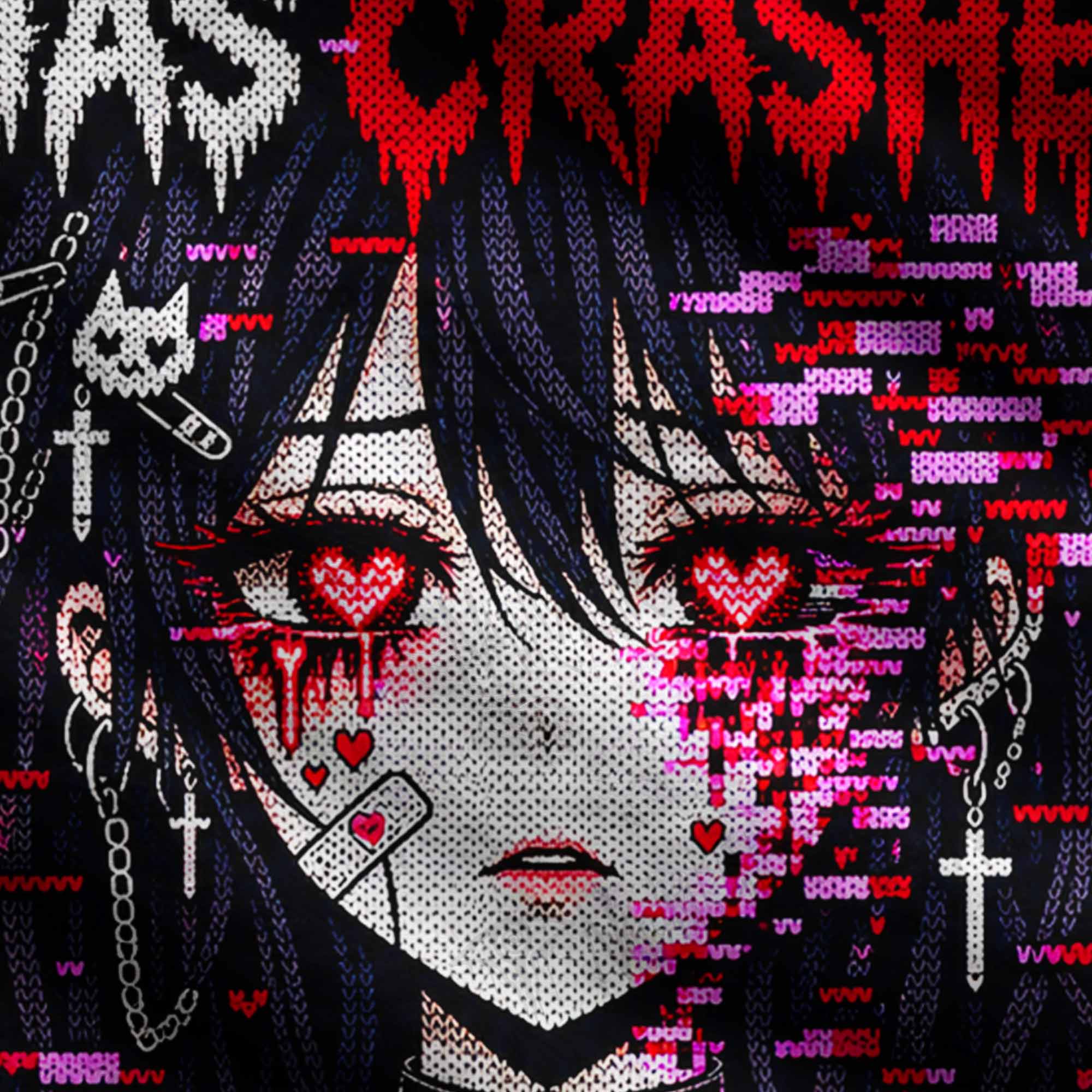 Love Exe has Crashed Ugly Sweatshirts