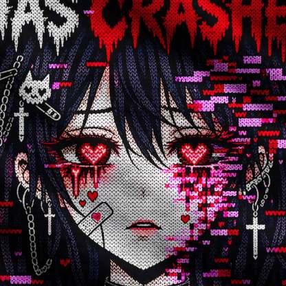 Love Exe has Crashed Ugly Sweatshirts
