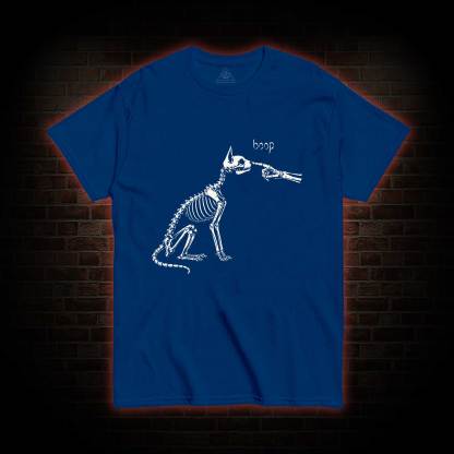 Skeleto Cat Boop T-shirt