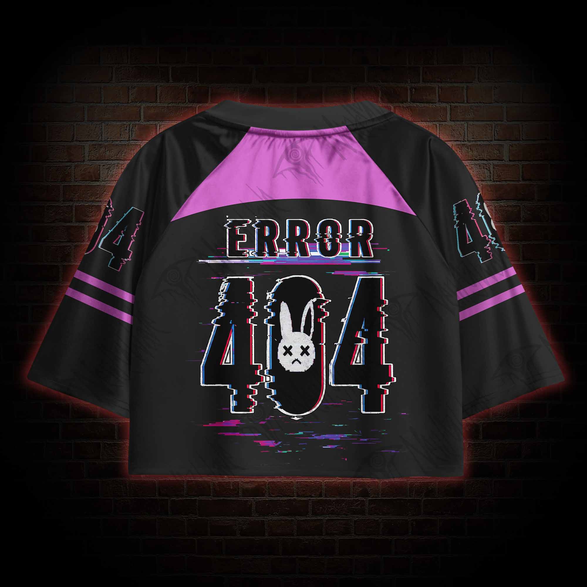 Error 404 Crop Sports Jersey