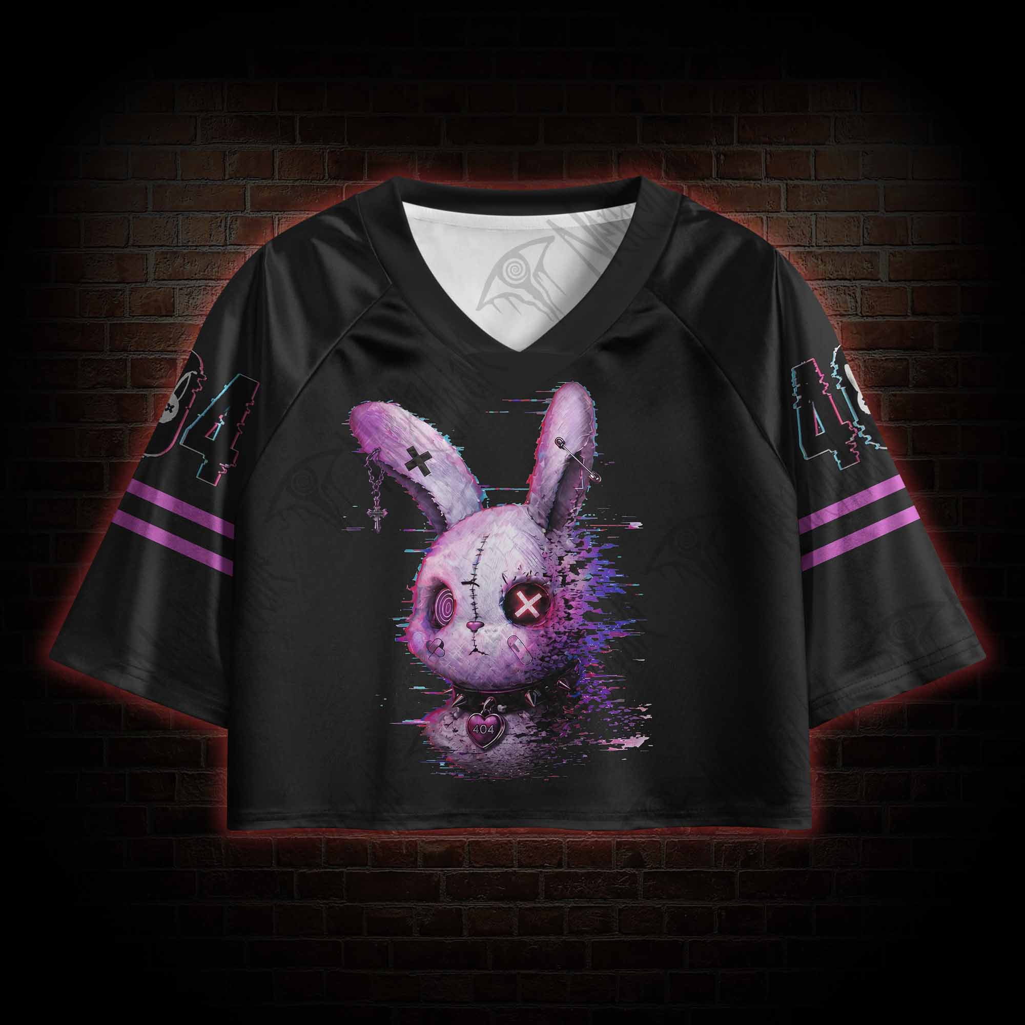 Error 404 Crop Sports Jersey