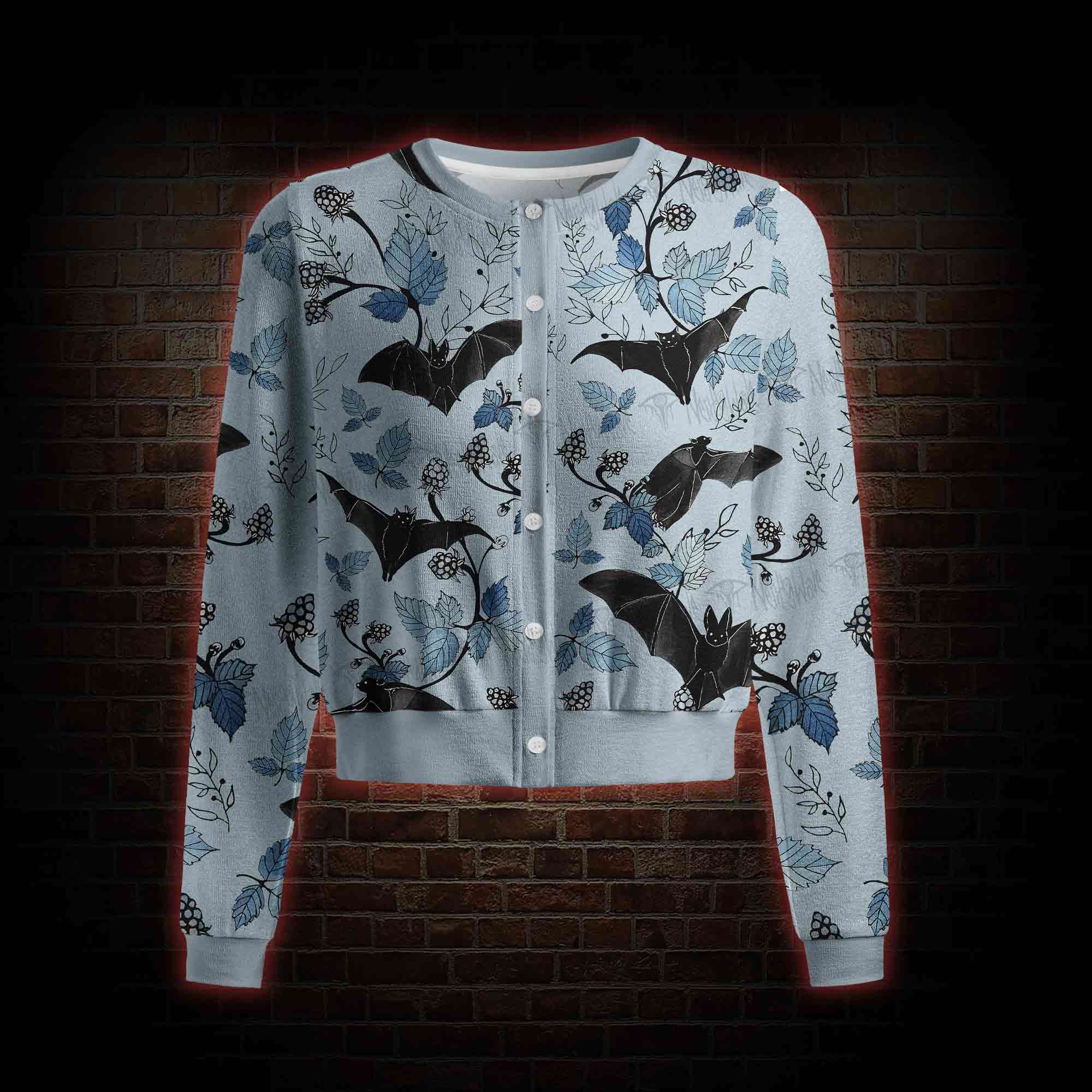 Flying Bats Cardigan Sweaters
