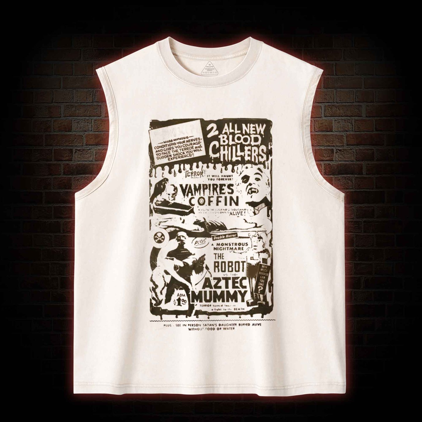 Aztec Mummy Washed Tank Top