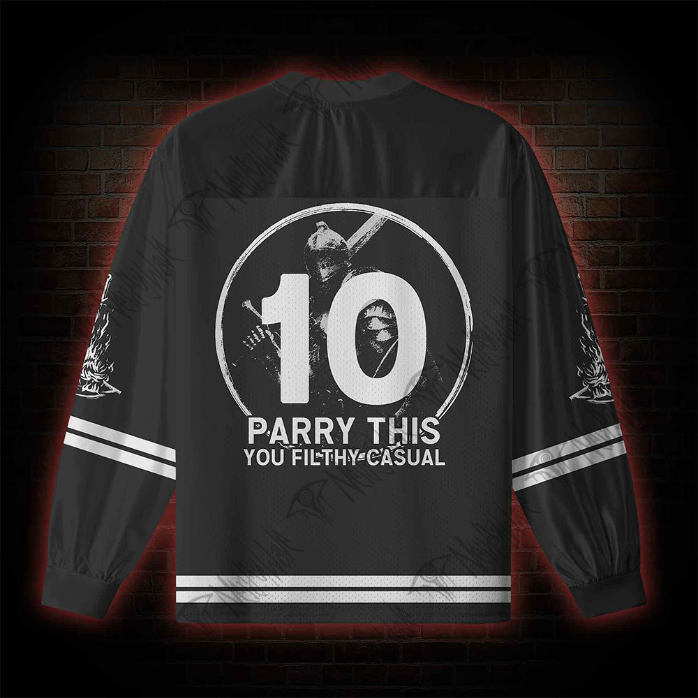 Parry This You Filthy Casual V-Neck Long Sleeve Jersey
