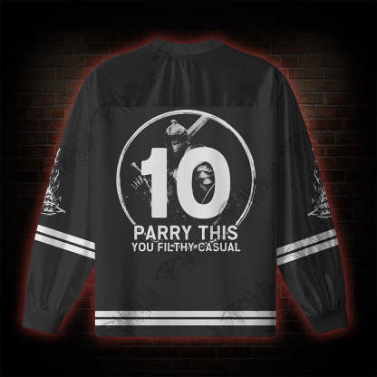 Parry This You Filthy Casual V-Neck Long Sleeve Jersey