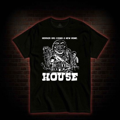 Horror Has Found A New Home T-shirt 