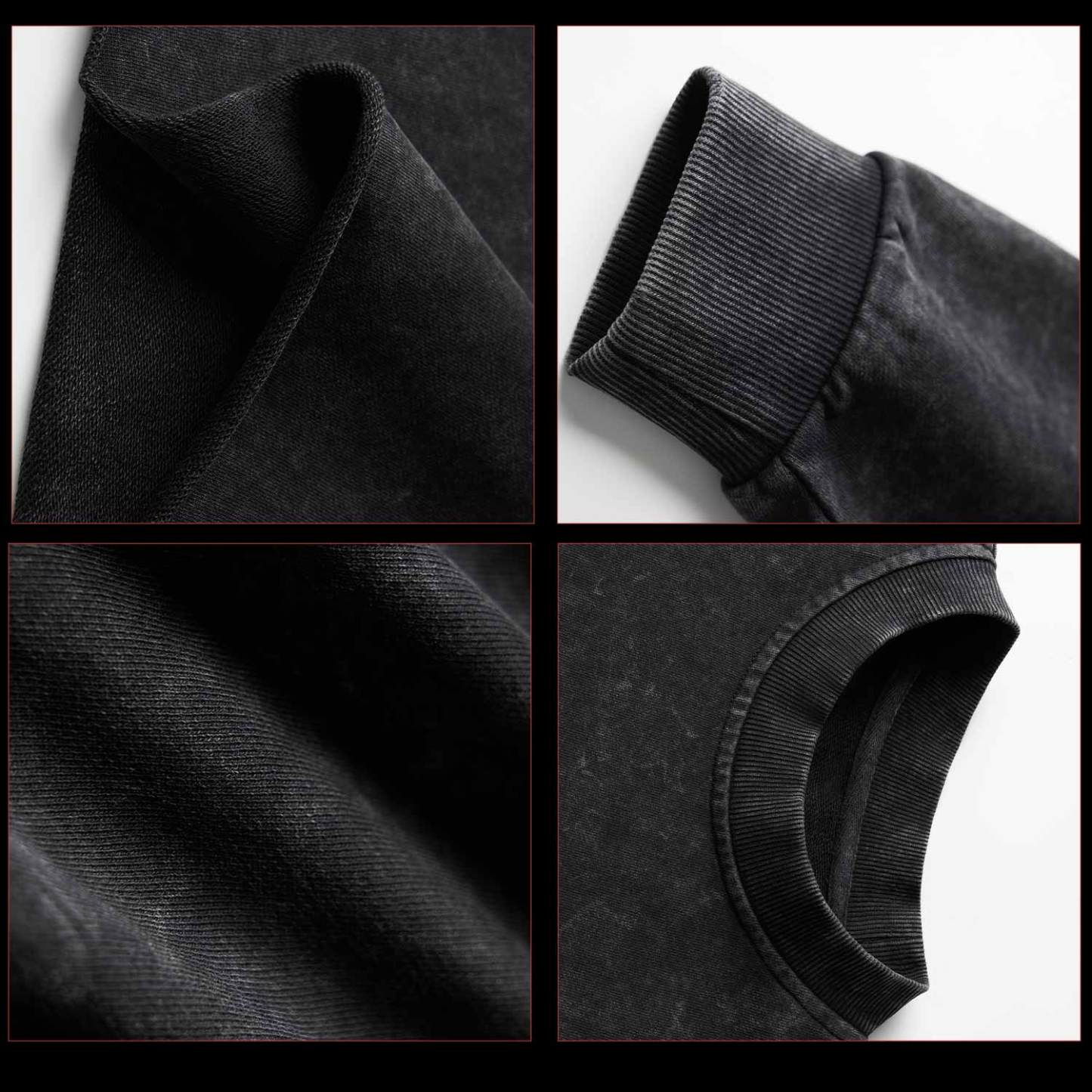 Dancing Frogs Vintage Washed Cropped Hoodie