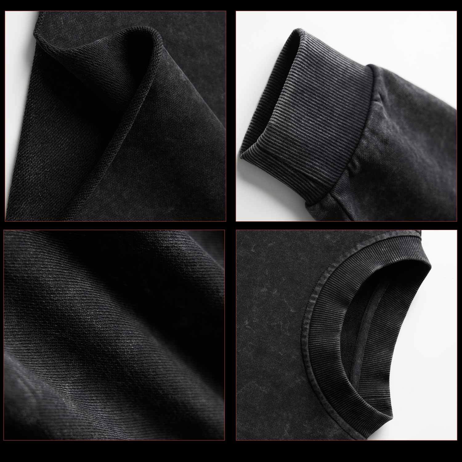 Dancing Frogs Vintage Washed Cropped Hoodie